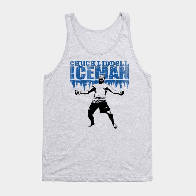 Chuck ''The Iceman'' Liddell Tank Top by MMAMerch